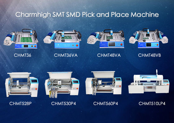 Scelta di Charmhigh SMD e macchina del posto, modello dei modelli della macchina 8 di disposizione di SMT