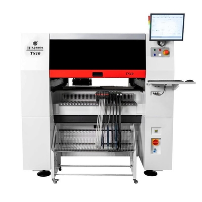 Macchina di selezione e posizionamento SMT SMD a 10 teste completamente automatica 01005 Macchina di produzione PCBA