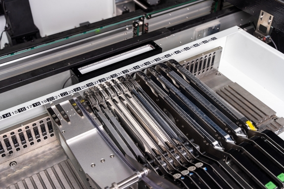 TS10 SMT pick and place machine 10 teste 100 alimentatori 01005 supporto ad alta velocità