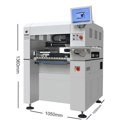 Linea SMT di piccole e medie dimensioni con stampante Stecnil 3250 CHM-551 SMT Pick and Place Machine 830 Reflow Oven