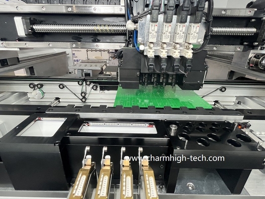 Genius 4 teste Desktop SMT Pick Place Machine con 50 alimentatori CHM-551