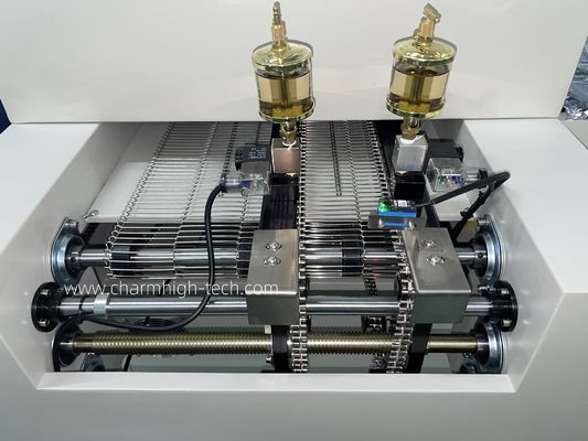 Forno a riflusso senza piombo CHM-PC6635 con controllo PC, 6 zone di temperatura e area di riscaldamento 2200*350mm per saldatura SMT