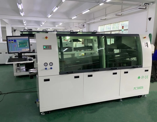Controllo PC Macchina di saldatura a onde senza piombo PC250DS, PC300DS, PC350DS Per la linea di produzione PCB DIP