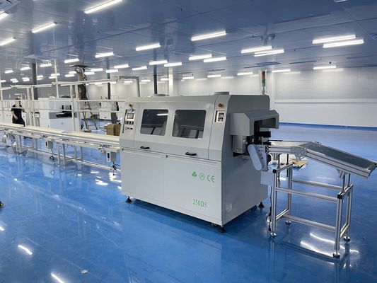 Saldatrice a onda senza piombo 250DS 300DS 350DS con trasporto automatico per linea di produzione PCB DIP