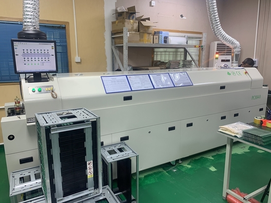 PC8835 Ferrovia automatica + controllo PC Forno a reflusso senza piombo 8 temp Zoni di saldatura