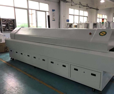 8800 Grande forno a reflusso a rotaia automatica completa PC Controllo senza piombo 3180x500mm
