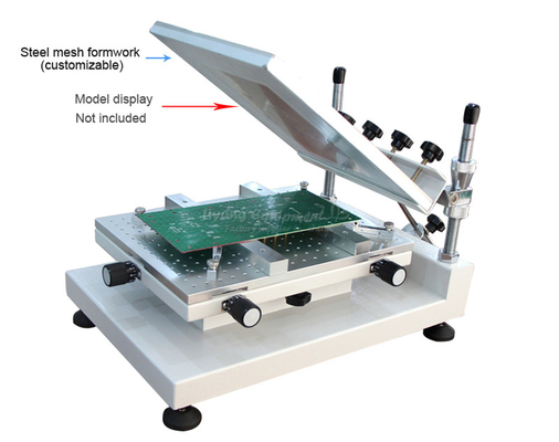 Alta precisione 0201 Desktop PCB assembly line 4 heads CHM-551 SMD Pick and Place Machine Reflow Oven T962C