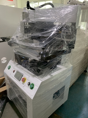 Semi Auto 3250 stampatrice di pasta di saldatura, CHM-551 Pick Place Machine, 830 Reflow Oven