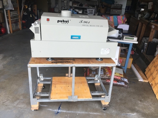 Piccole linee SMT 60 alimentatori 4 teste CHMT560P4 SMT P&amp;P Machine / Reflow Oven T961 / Solder Paste Printer 3040