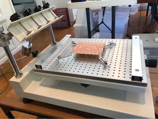 Piccole linee SMT 60 alimentatori 4 teste CHMT560P4 SMT P&amp;P Machine / Reflow Oven T961 / Solder Paste Printer 3040