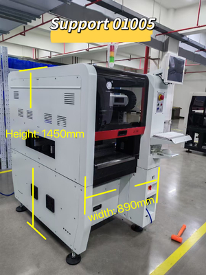 Compatto Industrial SMD Pick and Place Machine TC06 Chip Mounter per la linea di assemblaggio PCB