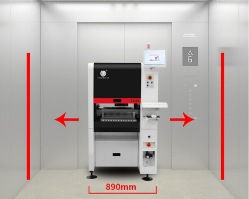 Compatto Industrial SMD Pick and Place Machine TC06 Chip Mounter per la linea di assemblaggio PCB