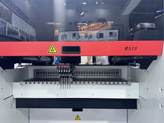 Motore a doppia trazione lineare Charmhigh RS10 Magnetic Suspension SMT Pick and Place Machine