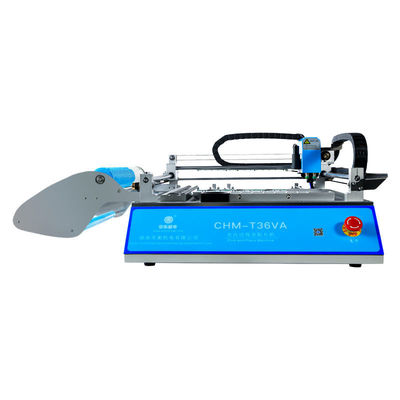 2 teste 29 alimentatori CHMT36VA SMD pick and place machine + due telecamere CCD + PC esterno