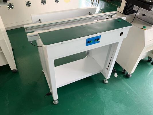 Nastro trasportatore SMT per la movimentazione di PCB con lunghezza regolabile di 0,5/0,6/0,7/1,0/1,2 m, velocità regolabile 0-8000 mm/min e larghezza binario da 50 mm a 350 mm