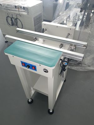 Nastro trasportatore SMT per la movimentazione di PCB con lunghezza regolabile di 0,5/0,6/0,7/1,0/1,2 m, velocità regolabile 0-8000 mm/min e larghezza binario da 50 mm a 350 mm
