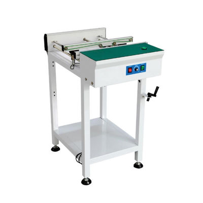 Nastro trasportatore SMT per la movimentazione di PCB con lunghezza regolabile di 0,5/0,6/0,7/1,0/1,2 m, velocità regolabile 0-8000 mm/min e larghezza binario da 50 mm a 350 mm