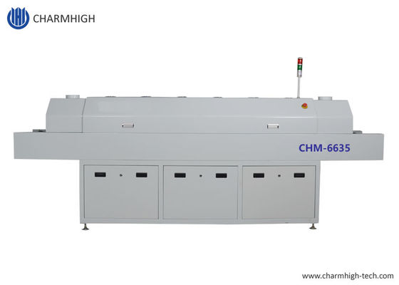 635 Forno a reflusso 6 zone temporali (su6+sotto6) 2200*350mm SMT