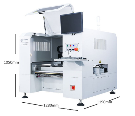 Charmhigh Tavolo SMT Pickup and Place Machine 4 teste 50 alimentatori High-end