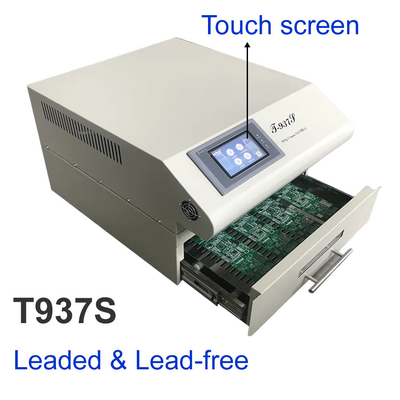 PCB senza piombo T937S Forno a reflusso SMT SMD BGA Macchina di saldatura a reflusso Infrarosso IC riscaldatore