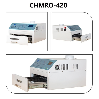 Aria calda del forno 300*300mm di riflusso di Charmhigh 420 + stazione infrarossa del riscaldamento di 2500w SMT