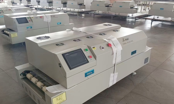 T980 Forno SMT a reflusso senza piombo 1160*400mm Infrarossi e aria calda BGA