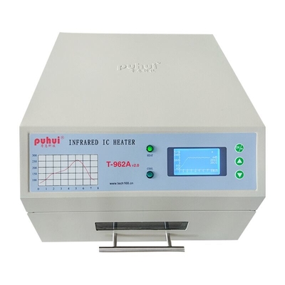 T962A con il forno 300*320mm 1500w IC Heater Infrared Soldering Station di riflusso di Benchtop dello scarico