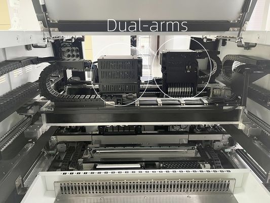 TS20 Macchina pick and place SMT a 20 teste Montatore ad alta velocità a doppio binario