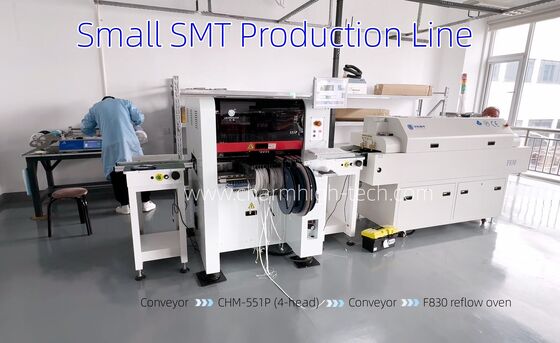 High Precision CHM-551P SMT Production Line F830 Reflow Oven Efficient PCB Assembly