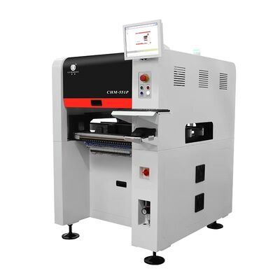 Lunghezza totale 3,5 m Linea di produzione SMT piccola ad alta precisione 0201, BGA, IC a 144 pin