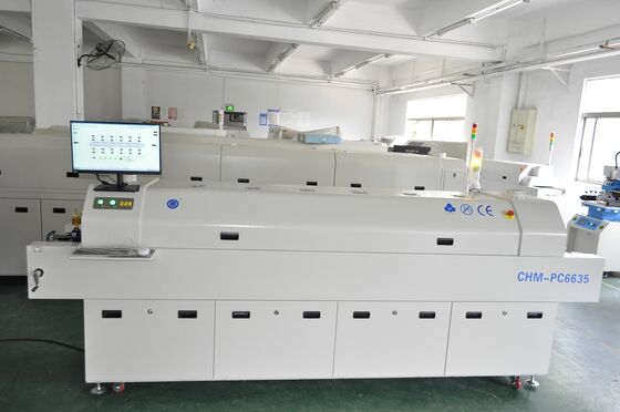 6 TC06 Linea di produzione SMT semiautomatica per l'assemblaggio di PCB e la produzione di PCBA