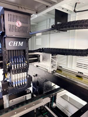 Macchina di selezione e collocazione SMD per PCB universale completamente automatica con base CHM-551