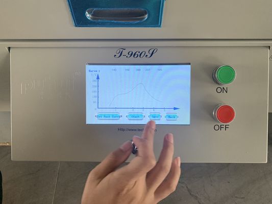 T960S Forno a reflusso SMT 960*300mm Scaldaia a saldatura schermo sensoriale 5 Zona di temperatura