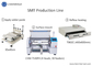 4 catena di montaggio del PWB del forno di riflusso di SMT Chip Mounter Stencil Printing T962C delle teste