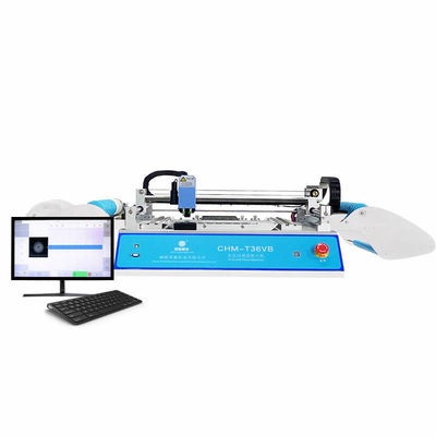 Scelta manuale di CHMT36VB ed Assemblea doppia di SMT degli alimentatori del lato 58 del robot del posto