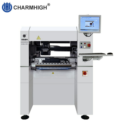 Alta precisione 4 teste SMT Pick & Place Machine CHM-551 Cambiamento automatico dell'ugello CPK≥1.0