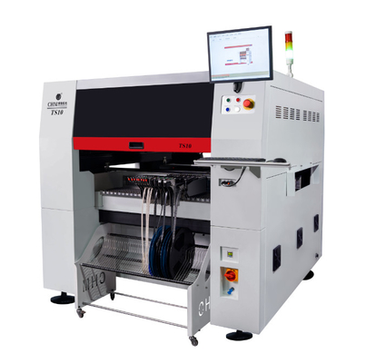 Macchina di selezione e posizionamento SMT SMD a 10 teste completamente automatica 01005 Macchina di produzione PCBA