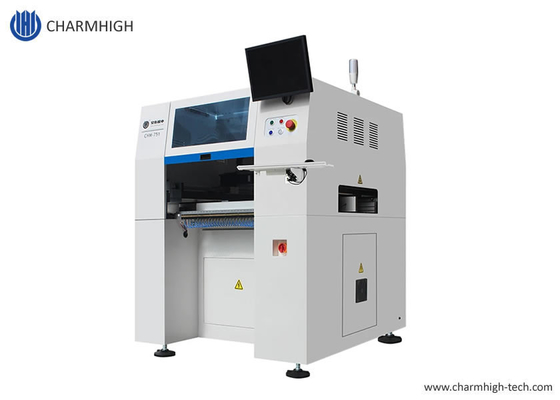 Motori doppi Y CHM-751 Economica 6 teste PCB linea di produzione SMT Pick and Place Machine