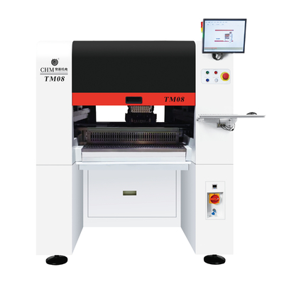 Charmhigh TM08 PCBA Manufacturing Machine SMT Pick And Place Machine 8 teste 80 alimentatori