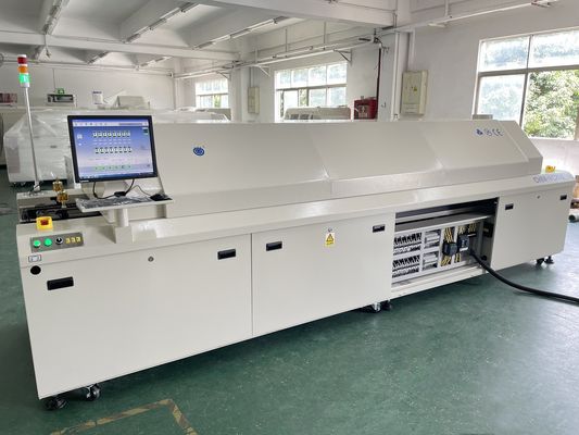 CHM-PC850 Forno a grande reflusso senza piombo 8 zone Full Automatic Rail + PC Control 3150x500mm