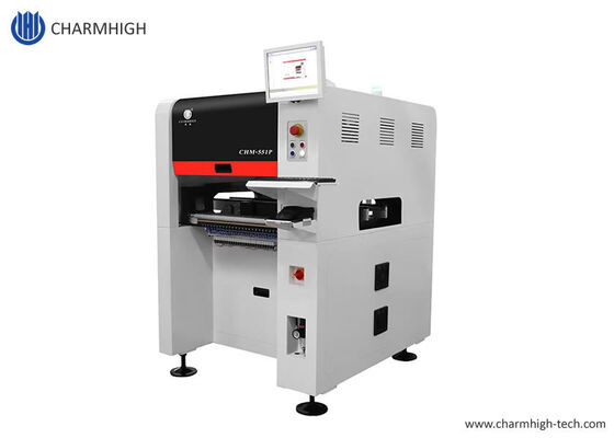 Aggiornamento macchina pick and place SMD a 4 teste CHM-551P con telaio in ghisa