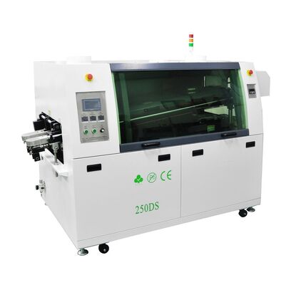 Saldatrice a onda automatica senza piombo Charmhigh 250DS per assemblaggio PCB