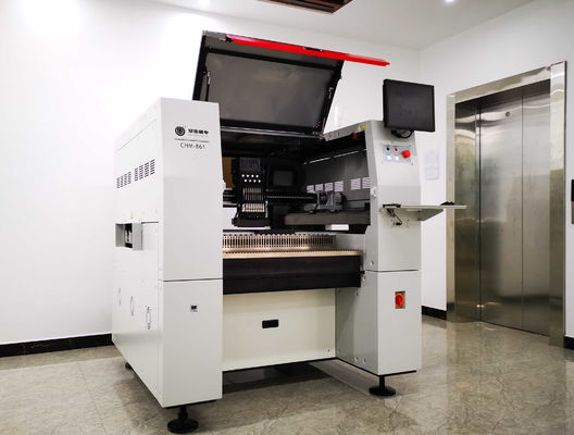 CHM-861 il trasportatore ad alta velocità SMT seleziona e teste della macchina 8 del posto 100 alimentatori