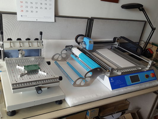 Macchina per la stampa a stencil 3040, linea di produzione SMT, tavolo da stampa 300*400mm